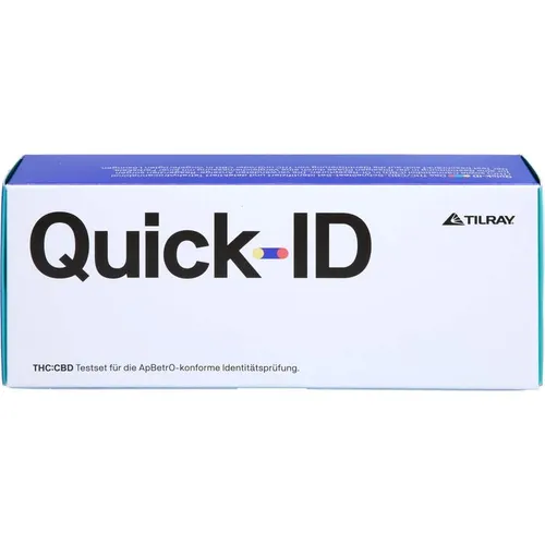 Tilray Quick-id THC/CBD Schnelltest - Medizinischer Bedarf: Schneller und zuverlässiger Test für THC und CBD, ideal für die Selbstdiagnose zu Hause.