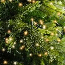 MARELIDA LED-Lichterkette Weihnachtslichterkette XXL 60m 3000LED - Weihnachtsbeleuchtung - XXL Lichterkette mit 3000 LEDs für Bäume bis 4,5m, 8 Modi und Timer für stimmungsvolle Beleuchtung drinnen und draußen.