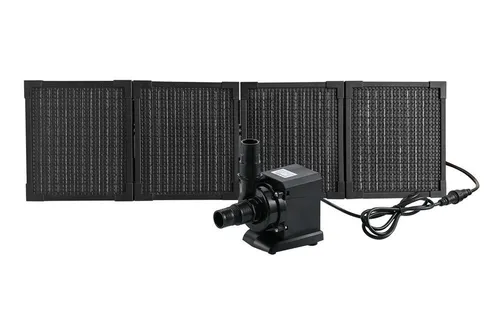 Steinbach Zirkulationspumpe mit PV Panel – 3.000 l/h - Poolpumpen für umweltfreundliche Wassererwärmung, inklusive 30 Watt PV Panel für autonome Nutzung und effiziente Wärmeverteilung im Pool.