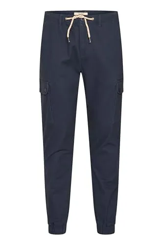 Blend BHSellini Herren Cargohose Lange Hose mit Stretch, Größe:34/32, Farbe:Navy (70230)