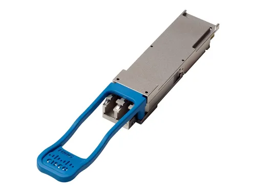 Cisco QSFP-100G-LR4-S QSFP+-Transceivermodul - Switch-Module für 100 Gigabit Ethernet, bietet Hot-Swap-Funktionalität und eine Reichweite von bis zu 10 km – ideal für leistungsstarke Netzwerklösungen.