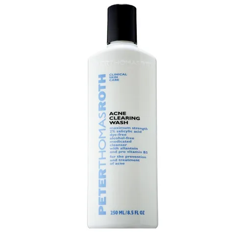 Peter Thomas Roth Acne Clearing Wash 250ml - Feuchtigkeitscremes mit antibakterieller Wirkung, ideal zur gezielten Bekämpfung von Akne und Unreinheiten für ein klares Hautbild.