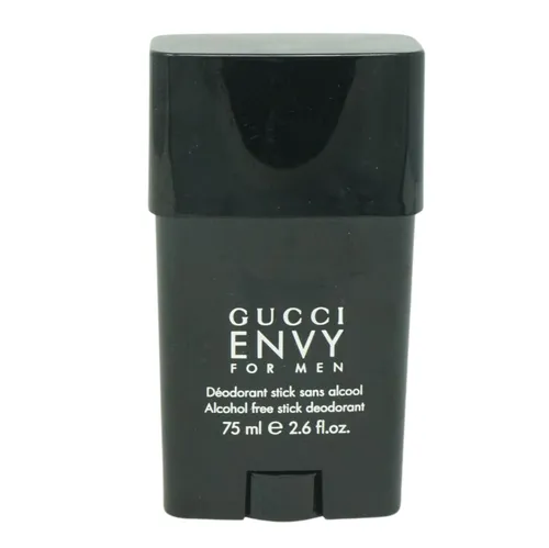 GUCCI ENVY for Men Deodorant Stick 75 ml - Alkoholfreies Deo für Herren mit dem einzigartigen Duft von Envy, ideal für den ganzen Tag und für empfindliche Haut.