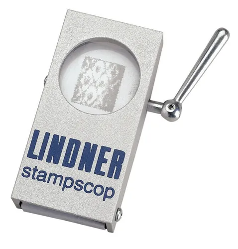 LINDNER 9111 STAMPSCOP Wasserzeichen Finder - Alben & Albenblätter, präziser Wasserzeichen Prüfer aus Deutschland für die sichere Identifikation von Wasserzeichen in Briefmarken und Dokumenten.