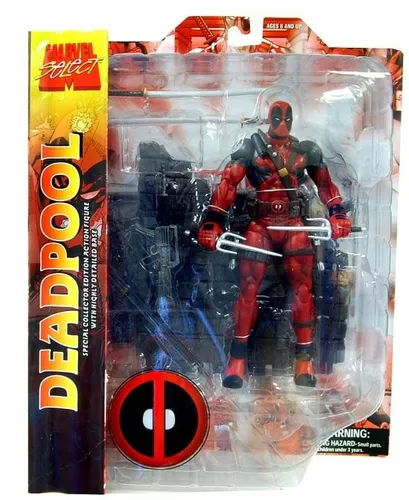 Marvel Deadpool Actionfigur mit Maske - Actionfigur von Deadpool, bekannt aus dem Marvel-Universum. Ideal für Sammler und Fans, detailreich gestaltet und perfekt für kreative Spielstunden.