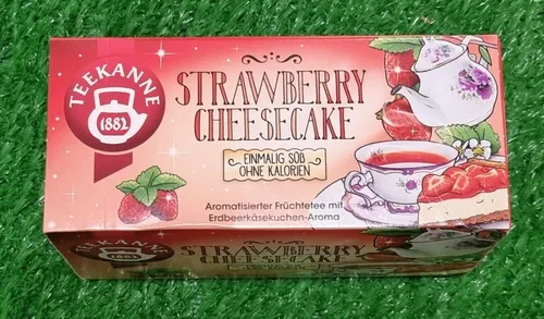  Teekanne Strawberry Cheescake ohne Kalorien Erdbeer Käsekuchen Aroma 73,82€/kg