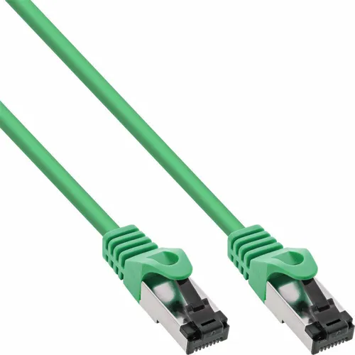 InLine Patchkabel, S/FTP (PiMf), Cat.8.1, 2000MHz, Kupfer, grün, 1,5m