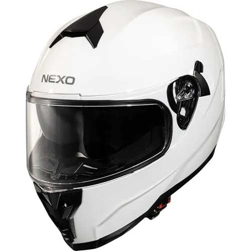 Nexo Integralhelm Comfort II – Thermoplast – Kratzfestes Visier – ECE 22/06