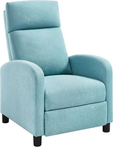 Woltu Relaxsessel mit Liegefunktion - Komfortabler Lesesessel - Sessel mit ergonomischer Unterstützung, verstellbarer Rückenlehne und hochwertiger Polsterung für maximalen Komfort beim Lesen oder Entspannen.