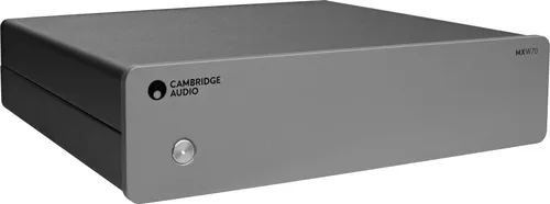 Cambridge Audio MXW70 Leistungsverstärker - Lunar Grey - Leistungsstarker Stereo-Verstärker mit 70 W pro Kanal, ideal für große Lautsprecher. Kompakte Bauweise, Hypex nCORE-Technologie für exzellenten Klang und vielseitige Anschlussmöglichkeiten.