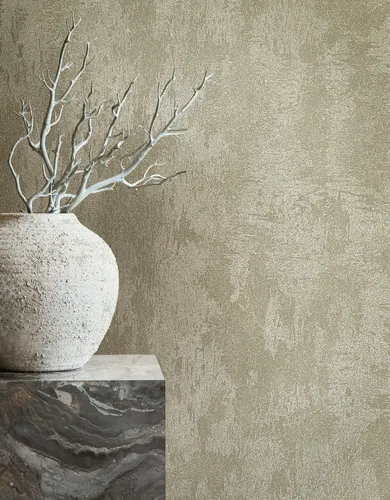 Marburg Vliestapete Concrete, grau-silber - Moderne Tapete für Wohnzimmer, Schlafzimmer und Küche, strukturiert und glänzend, dimensionsstabil und leicht zu verarbeiten – ideal für jeden Raum.