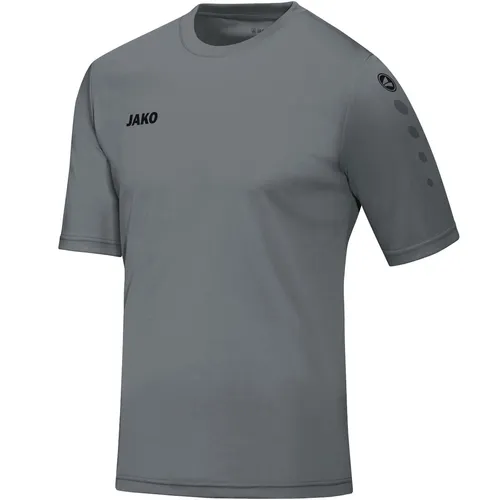 JAKO Sport-Tshirt Trikot Team Kurzarm (100% Polyester) grau Jungen, Größe: 140