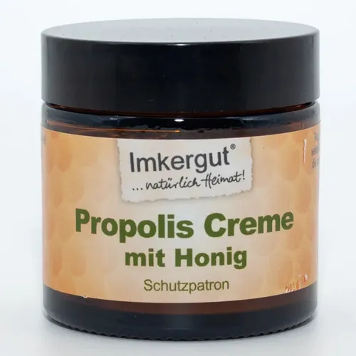 Propolis Honig Creme 50 ml – Natürliche Feuchtigkeitspflege - Unisex Feuchtigkeitscreme mit 100% natürlichen Inhaltsstoffen. Ideal für alle Hauttypen, spendet intensive Feuchtigkeit und pflegt die Haut täglich.