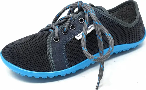leguano Adult Aktiv anthrazit Gr. 37 - Ultrabequeme Herren-Sneaker - Herren-Sneaker mit rutschhemmender Laufsohle, extrem leicht und flexibel. Für ein perfektes Barfußgefühl und optimale Fußstimulation – waschbar bei 30 Grad!