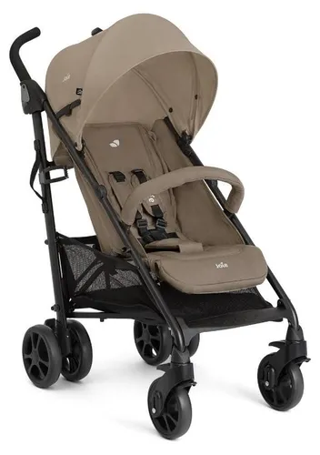 Joie Brisk LX Buggy - Leichter Reisebuggy in Beach - Der Joie Brisk LX Buggy ist leicht und kompakt mit nur 8,6 kg. Ideal für Ausflüge, bietet er eine stufenlos verstellbare Rückenlehne und ein wasserabweisendes Verdeck mit UV-Schutz. Perfekt für Eltern und kleine Entdecker!