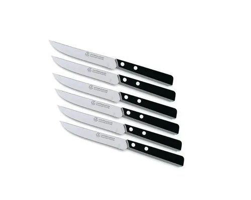 Marsvogel Universalmesser Set - 6-teilig - Hochwertiges 6-teiliges Universalmesser Set aus Solingen mit Hohlschliff, ideal für präzises Schneiden und stilvolles Kochen.