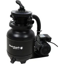 Steinbach Sandfilteranlage Classic 250 Speed Clean - 4,5 m³ Leistung - Poolzubehör mit schneller Reinigungstechnik für sauberes Wasser und mühelosen Betrieb, ideal für private Pools.