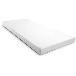 Komfortschaummatratze K10 80 x 200 cm, Härtegrad H3 - Hochwertige Komfortschaummatratze K10 mit 10 cm Höhe, punktelastisch und ideal für Allergiker. Atmungsaktiver Bezug, waschbar bei 40 °C, für optimalen Liegekomfort und Druckentlastung.
