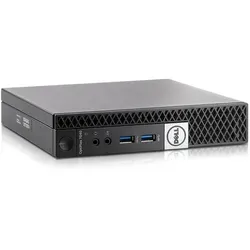 Dell OptiPlex 7040 Micro - Intel Core i5, 8GB RAM, 256GB SSD - Kompakter Mini PC mit leistungsstarkem Intel Core i5, ideal für den professionellen Einsatz. Geprüftes, generalüberholtes Gerät in gutem Zustand, inklusive Windows 10 Pro und 12 Monaten Garantie.