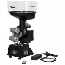 Tibhar Robot Robopro Junior - Tischtennis-Roboter für Einsteiger - Kompakte Ballmaschine für Anfänger und Fortgeschrittene. Ideal zum Erlernen und Verbessern von Schlagtechniken. Flexibel einstellbar und mit Funkfernbedienung für einfaches Training.