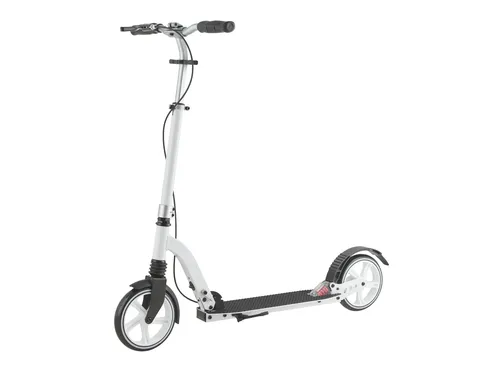 CRIVIT Aluminium-Scooter Big Wheel (Schwarz/weiß)