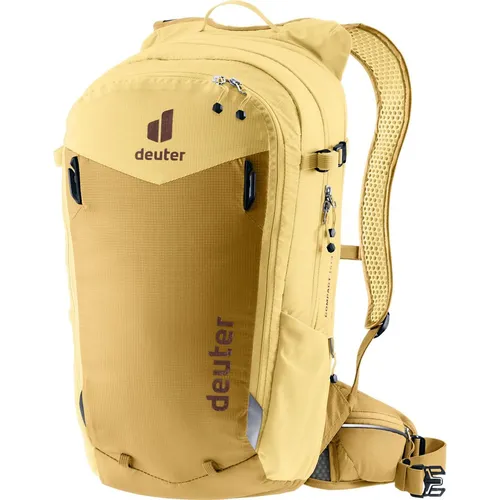 deuter Compact 14+3 Fahrradrucksack - Fahrradrucksack mit flexibler Volumenerweiterung von 3 Litern, ideal für Biketouren. Optimiertes Airstripes-Rückensystem sorgt für gute Belüftung und hohen Tragekomfort.