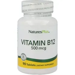 Natures Plus Vitamin B12 500 mcg-90 Tabletten