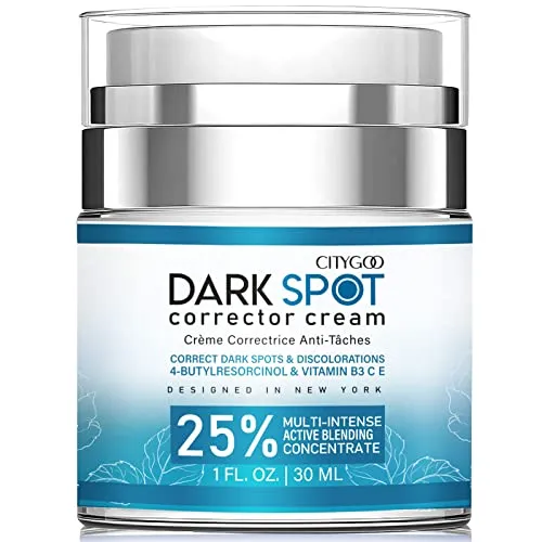 CITYGOO Dark Spot Remover - 30 ml - Stifte & Roll-Ons: Effektive Creme zur Reduzierung von dunklen Flecken, Melasma und ungleichmäßigen Hauttönen mit natürlichen Inhaltsstoffen für alle Hauttypen.