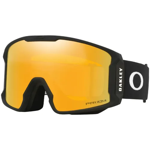 Oakley Lineminer Skibrille - One Size, Schwarz - Hochwertige Skibrille mit Prizm-Inferno Technologie für optimierte Sicht und Komfort bei jeder Abfahrt.