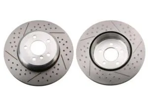 TRW Bremsscheibe BMW DF6601S 34206797600 - Hochwertige belüftete und geschlitzte Bremsscheibe für BMW, ideal für Fahrzeuge mit M-Sportpaket, sorgt für optimale Bremsleistung und Sicherheit.
