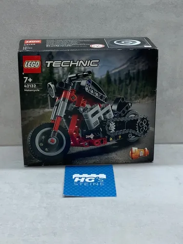 LEGO TECHNIC: Chopper (42132) - Kreatives Bauvergnügen - Baukästen für Kinder ab 7 Jahren. Der LEGO Chopper bietet spannende Konstruktionsmöglichkeiten mit 0 Teilen und überzeugt durch seine detailreiche Gestaltung.
