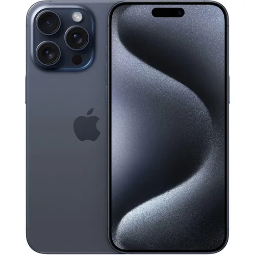 iPhone 15 Pro Max 512GB, Handy - Titan Blau, iOS, NON DEP