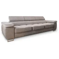 Masseno Sofa MOSINE mit Schlaffunktion - Sofa, multifunktionales Schlafsofa mit verstellbaren Kopfstützen und hoher Elastizität, ideal für stilvolle Wohnzimmer und Übernachtungsgäste.