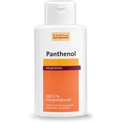 Panthenol-Körperlotion 250 ml - Pflege für empfindliche Haut - Mit 5% Dexpanthenol zur Unterstützung der Pflege trockener und gereizter Haut. Ideal für die tägliche Anwendung, ohne Duft- und Farbstoffe.