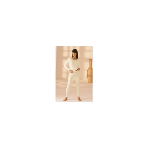 con-ta Lange Damenunterhose mit Angora-50 - Damen Hosen, hält angenehm warm dank 20% Angoraanteil – ideal für Outdoor-Aktivitäten und kalte Tage.