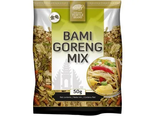 Bami Goreng Mix Gewürzmischung Gewürz 50g Rezept auf Rückseite Bamigoreng