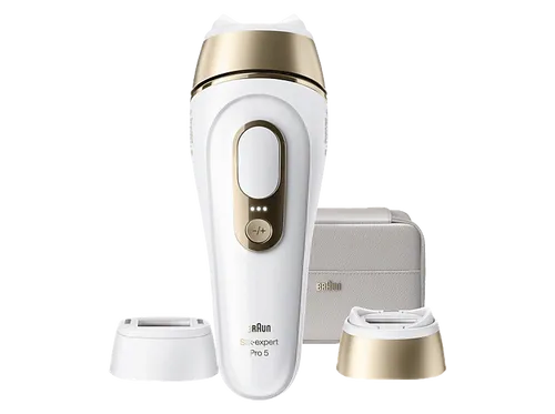 Braun PL5210 Silk-expert Pro IPL Haarentfernungsgerät - Erlebe die innovative Laser-Alternative für die Haarentfernung zu Hause. Genießen Sie langanhaltende Ergebnisse und sparen Sie sich die Salonkosten. Inklusive Smart Flex-Aufsatz für einfachen Einsatz.