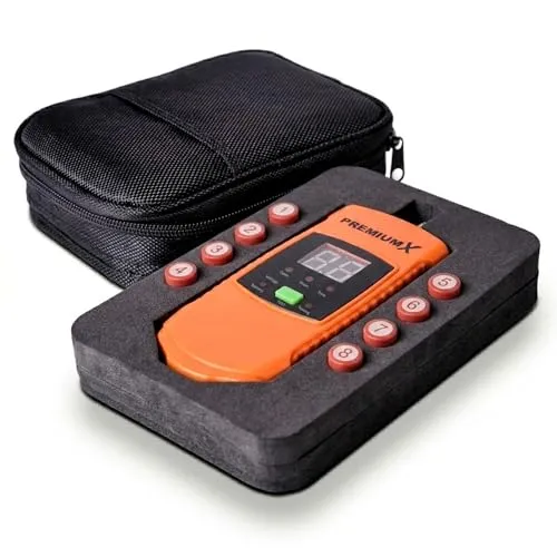 Premium X CF-12 Kabelfinder - Leitungssucher mit LCD Display - HiFi-Kabel und Koaxialkabel Prüfer, ideal zur schnellen und präzisen Zuordnung von Kabeln in Ihrem Zuhause, mit 1200m Reichweite und praktischer Auto-Power-Off-Funktion.