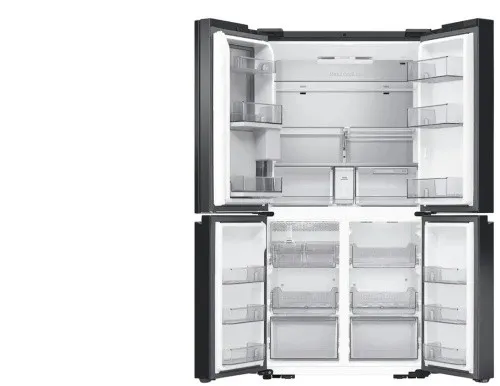 Samsung RF65DG9H0EB1EF - French Door Kühlschrank, Premium Black Steel mit innovativer Technik und elegantem Design für Ihre moderne Küche