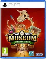 Two Point Museum Explorer Edition - PS5 [EU Version] - Filme und Spiele: Erlebe mit der Explorer Edition exklusive Inhalte, die dein Museum durch einzigartige Objekte und Herausforderungen bereichern und deine Abenteurer schneller für neue Expeditionen vorbereiten.