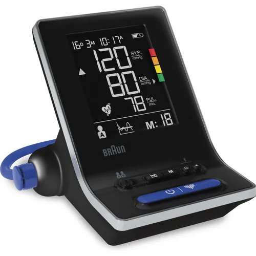 BRAUN BUA 6350 WE EXACTFIT 5 - Digitales Oberarm-Blutdruckmessgerät, präzise Messungen für Ihre Gesundheit