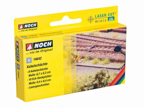 NOCH 14642 Kabelschächte Laser Cut N Neu
