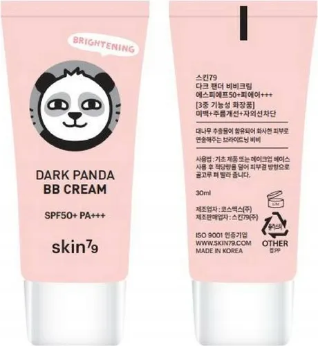  Animal For Dark Panda aufhellende BB Creme gegen Pigmentflecken SPF 50+ Farbton Light Beige 30 ml