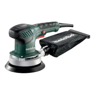 Metabo Exzenterschleifer SXE 3150 - Leichter und handlicher Schleifer mit Vario-Elektronik, perfekte Ergonomie und effektive Staubabsaugung