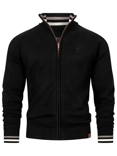 Indicode Sweatjacke INArutemia - Jacke aus 100% Baumwolle, bietet hohen Tragekomfort und zeitlose Eleganz – ideal für die Übergangszeit und vielseitig kombinierbar.