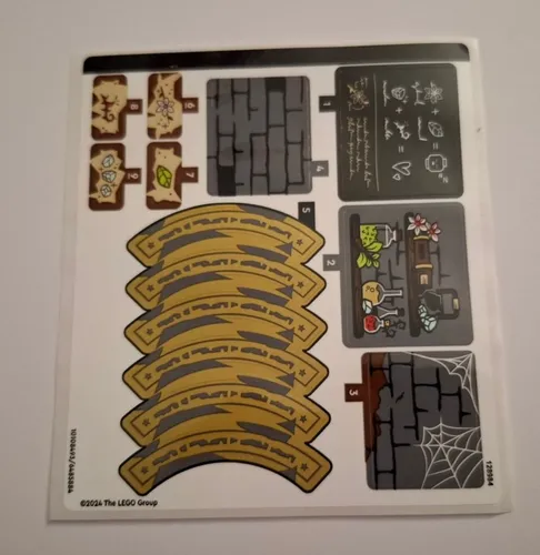 LEGO Konstruktionsspielsteine Schloss HogwartsTM: Zaubertrankunterricht (76431) - 397 Teile, interaktives 3D-Bauerlebnis und 4 Minifiguren für kreative Zauberer und Hexen