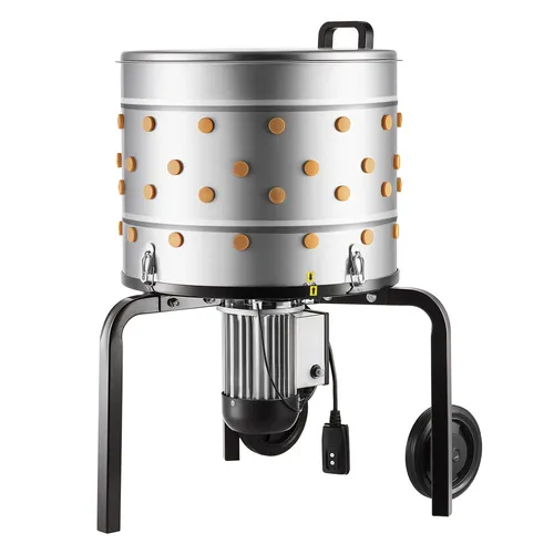 VEVOR Geflügelrupfmaschine 50cm - Effiziente Nassrupfmaschine - Hochwertige Rupfmaschine für Geflügel mit 98 Gummifingern und 230 U/min. Ideal für die schnelle und einfache Verarbeitung von Hühnern. Robuste Bauweise für den professionellen Einsatz.