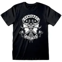 Stranger things T-Shirt Demobat Slayer schwarz L