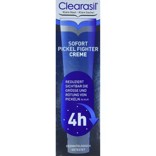 Clearasil Ultra Akut Pickel Creme 15ml - Gesichtsreiniger zur gezielten Bekämpfung von Pickeln und unreiner Haut, für schnellere Ergebnisse und ein klares Hautbild.