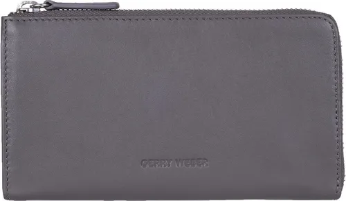 GERRY WEBER Geldbörse Madeira (Set, 2-tlg) mit RFID-Blocker - Geldbörsen-Set für stilsichere Frauen, hochwertiges Rindsleder, sicherer RFID-Blocker-Schutz, 8 Kreditkartenfächer und 2 Geldscheinfächer für optimale Organisation.